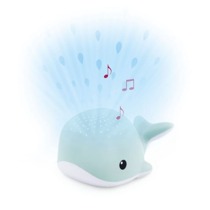 Zazu Wally the Whale, Bedtime Melodies Light Projector - Blue