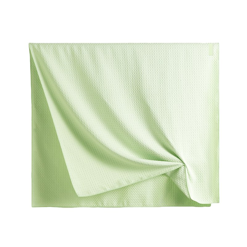 Sweet Home Candy Color Waffle Hair Drying Towel- Green 1 S