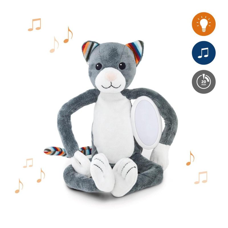 Zazu Katie the Kitten, Soft Toy Nightlight with Music