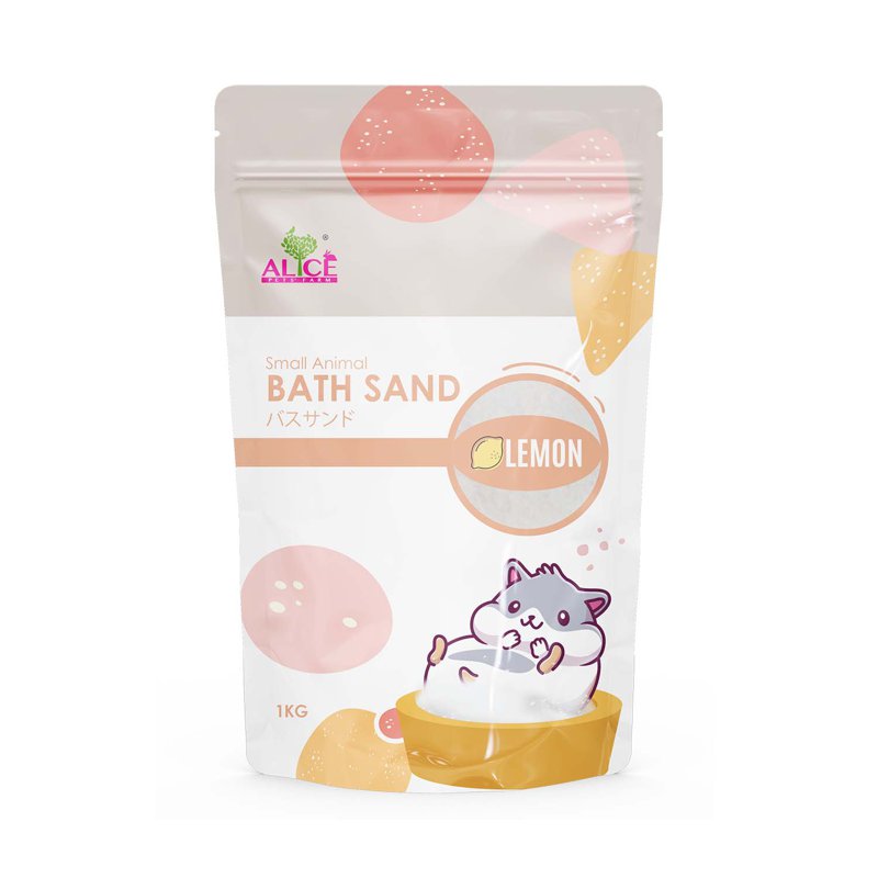 Alice Pets' Farm Premium Hamster Bathing Sand - Lemon