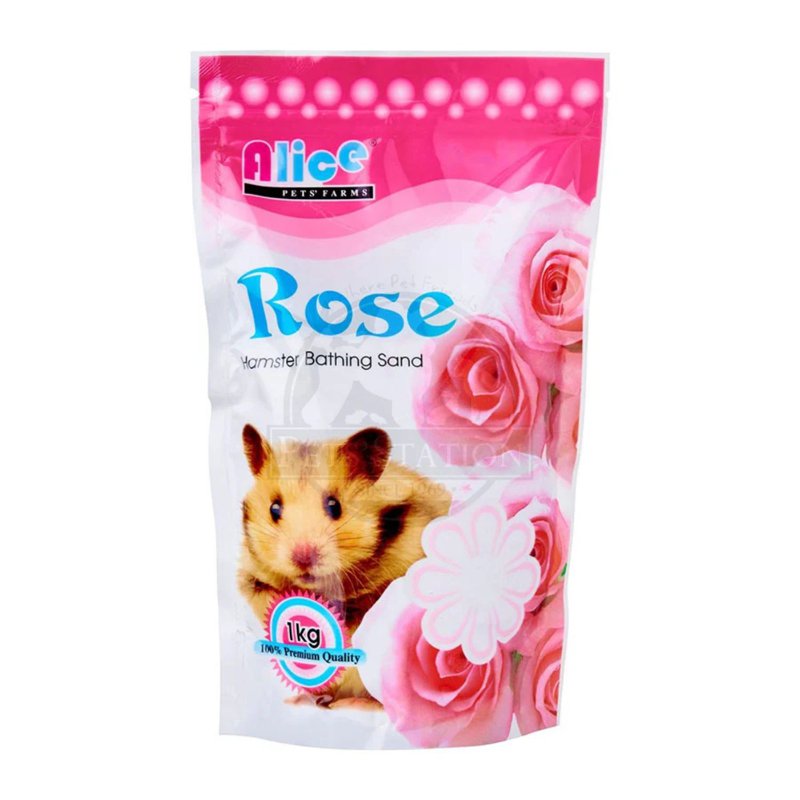 Alice Pets' Farm Hamster Bathing Sand - Rose