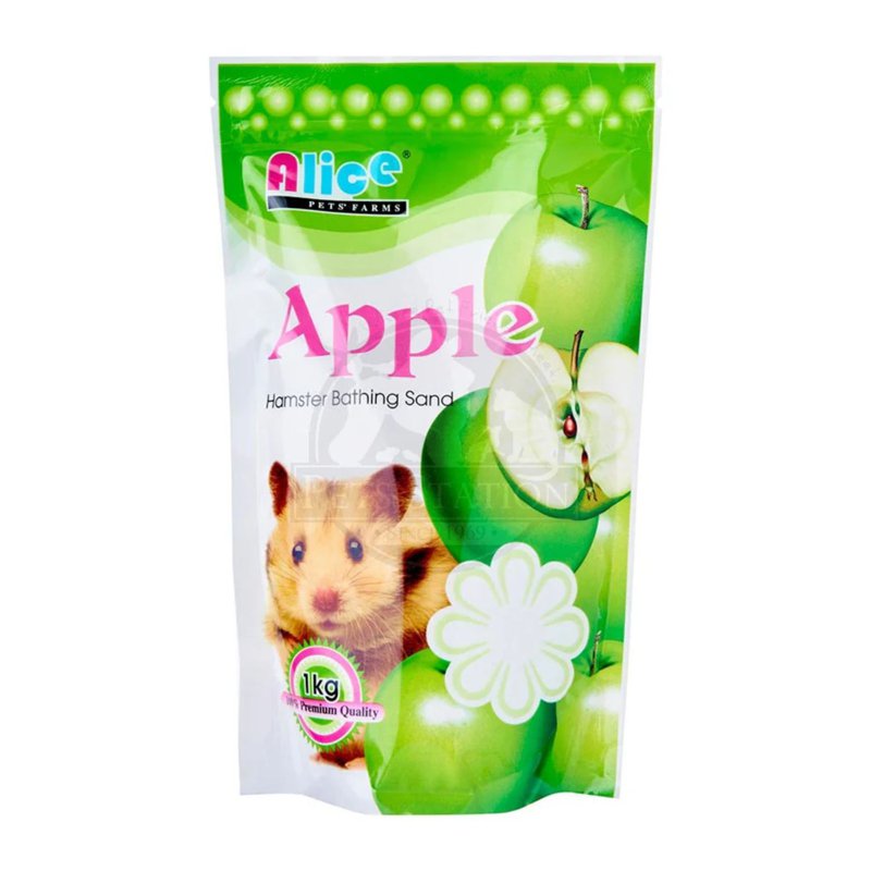 Alice Pets' Farm Hamster Bathing Sand - Apple