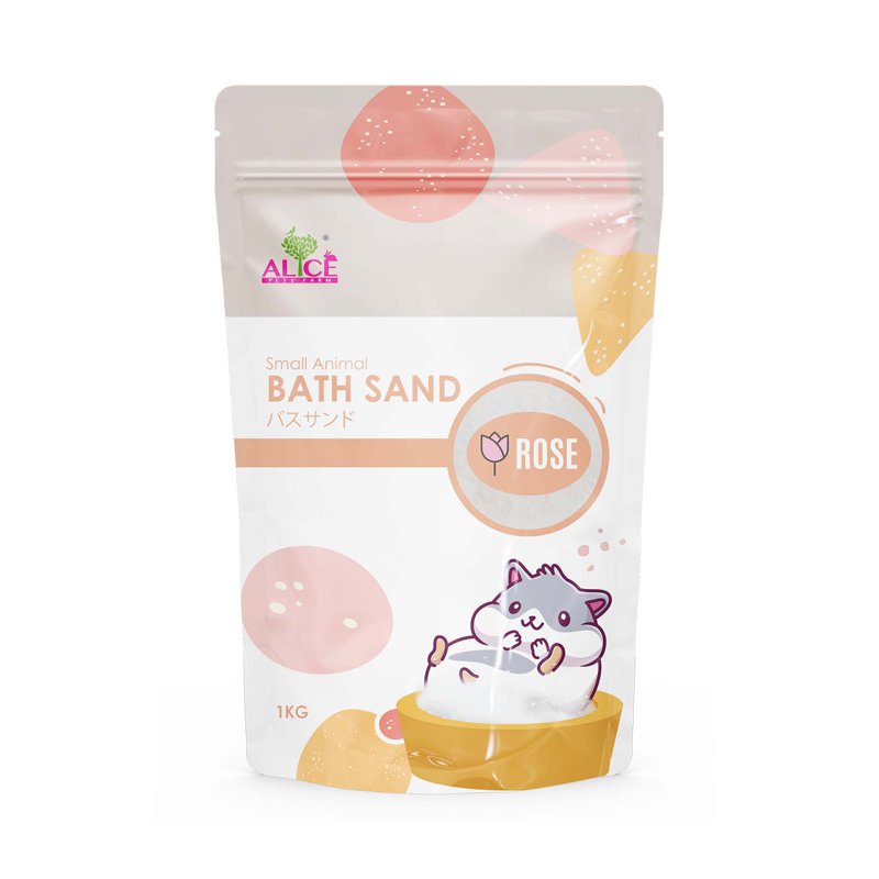 Alice Pets' Farm Premium Hamster Bathing Sand - Rose
