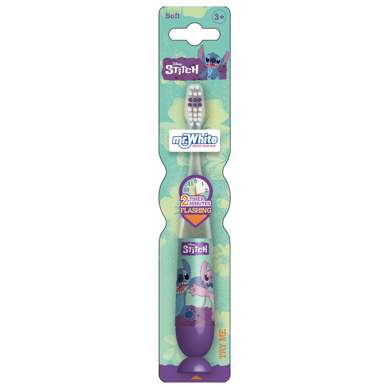 Mr White Stitch Flashing Toothbrush 1 S