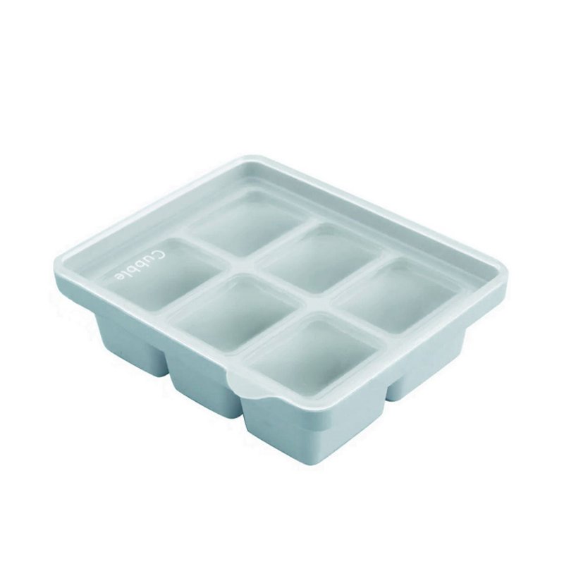 Cubble Silicone Food Tray Mint