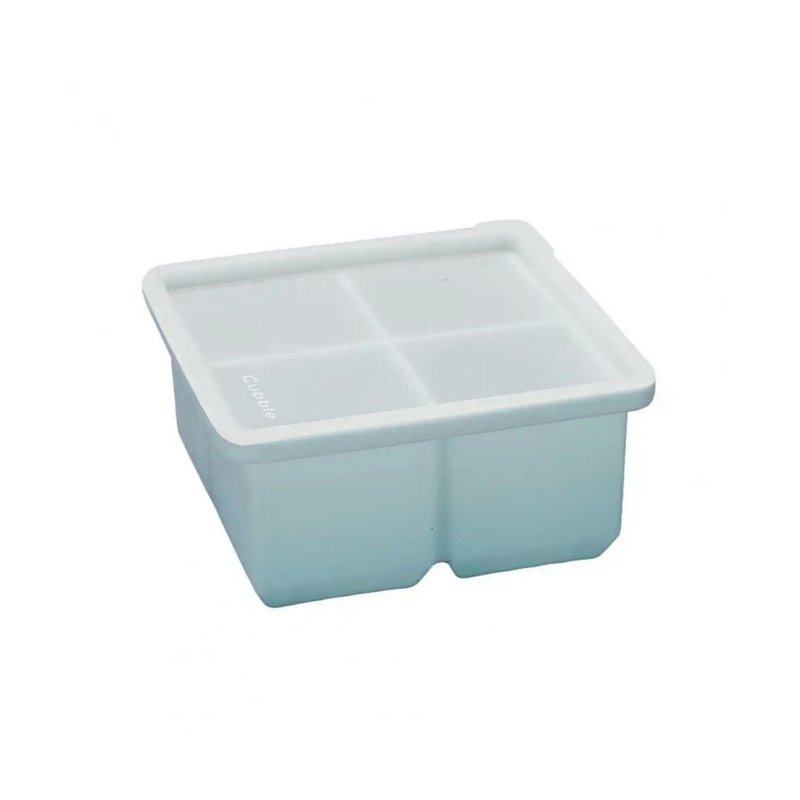 Cubble Silicone Food Tray Mint