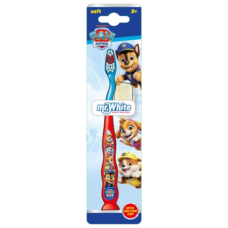 Mr White Paw Patrol Manual Toothbrush 1 S