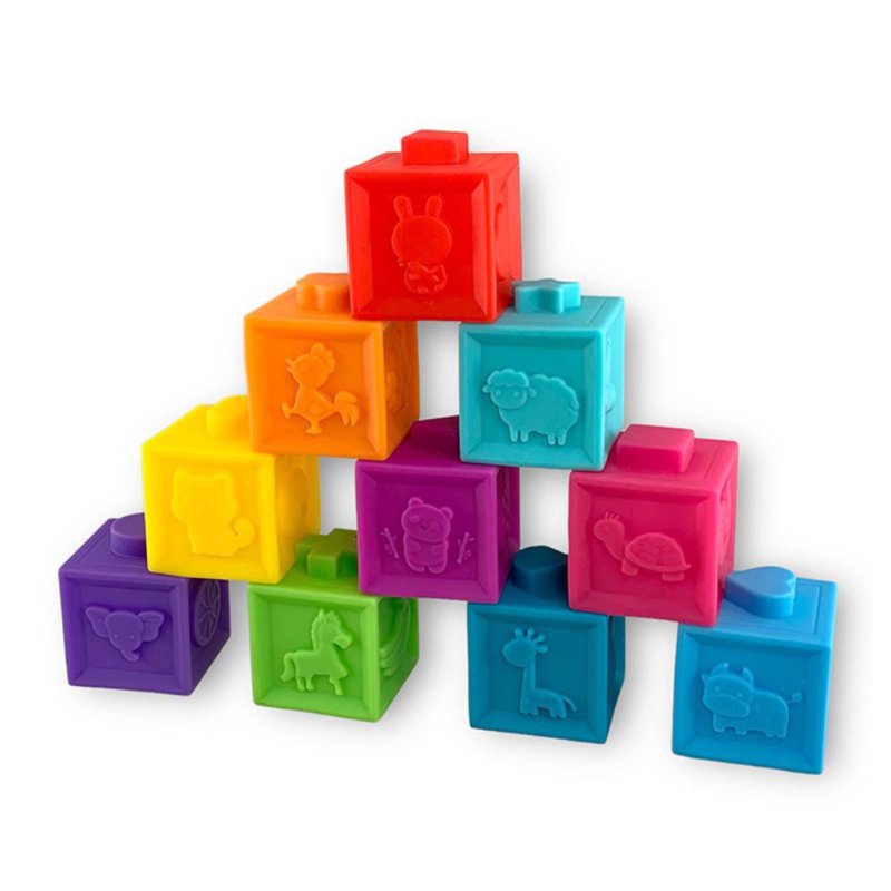 Hap-P-Kid Little Learner Soft Building Blocks 1 S