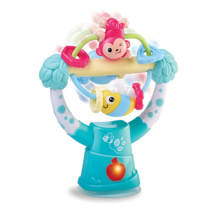 Hap-P-Kid Little Learner Spin N Discover High Chair Toy 1 S