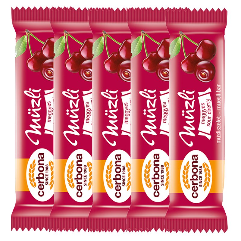 Cerbona Muesli Bar - Sour Cherry