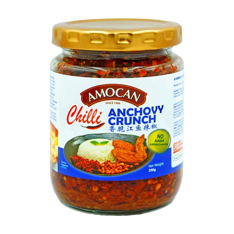 AMOCAN Chilli Crunch - Anchovy