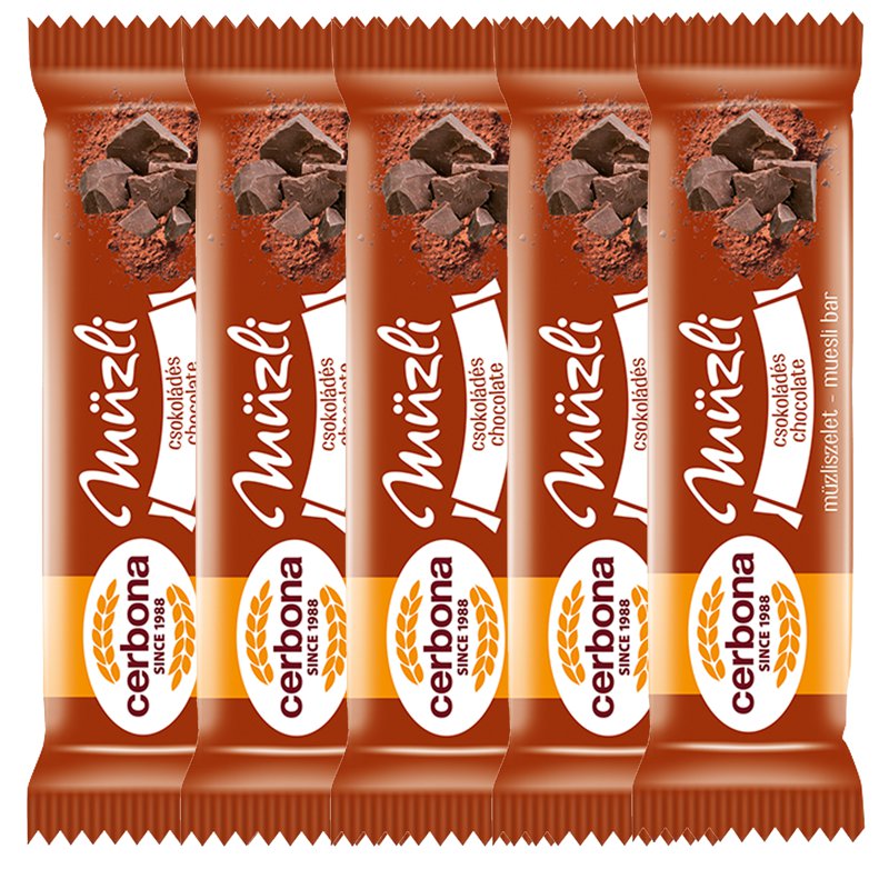 Cerbona Muesli Bar - Chocolate