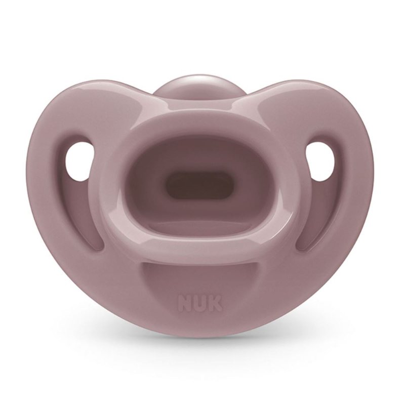 NUK Premium Choice Soft Soother Pacifier (0-6M) - Opaque Pink 1 S