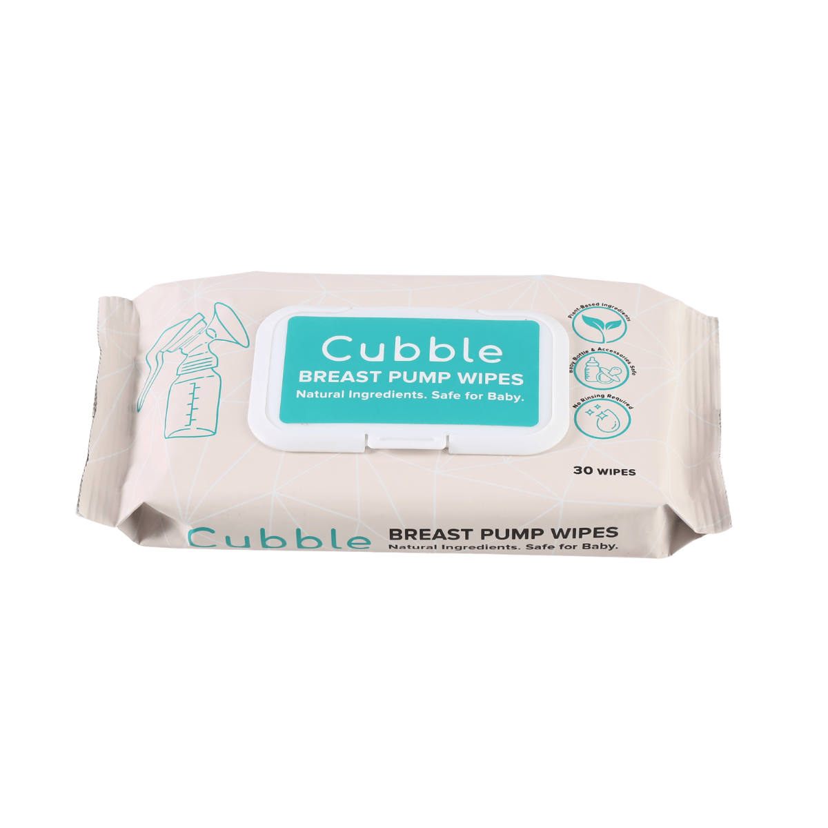 Cubble Breast Pump Wipes 30 S