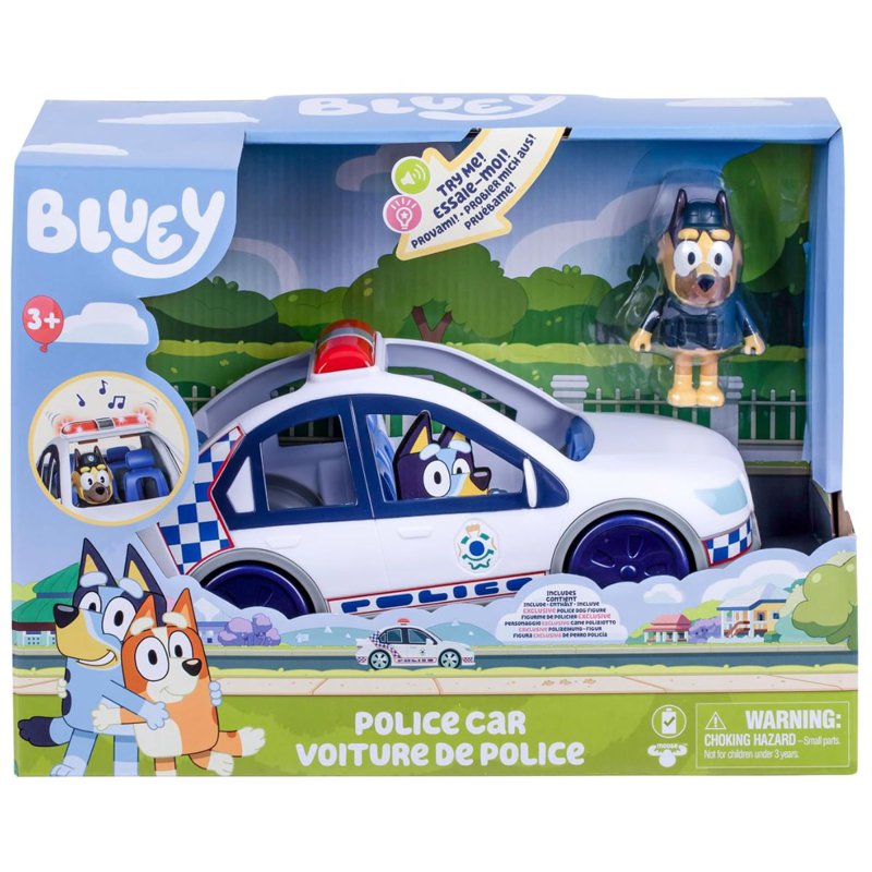Bluey Police Car 1 S