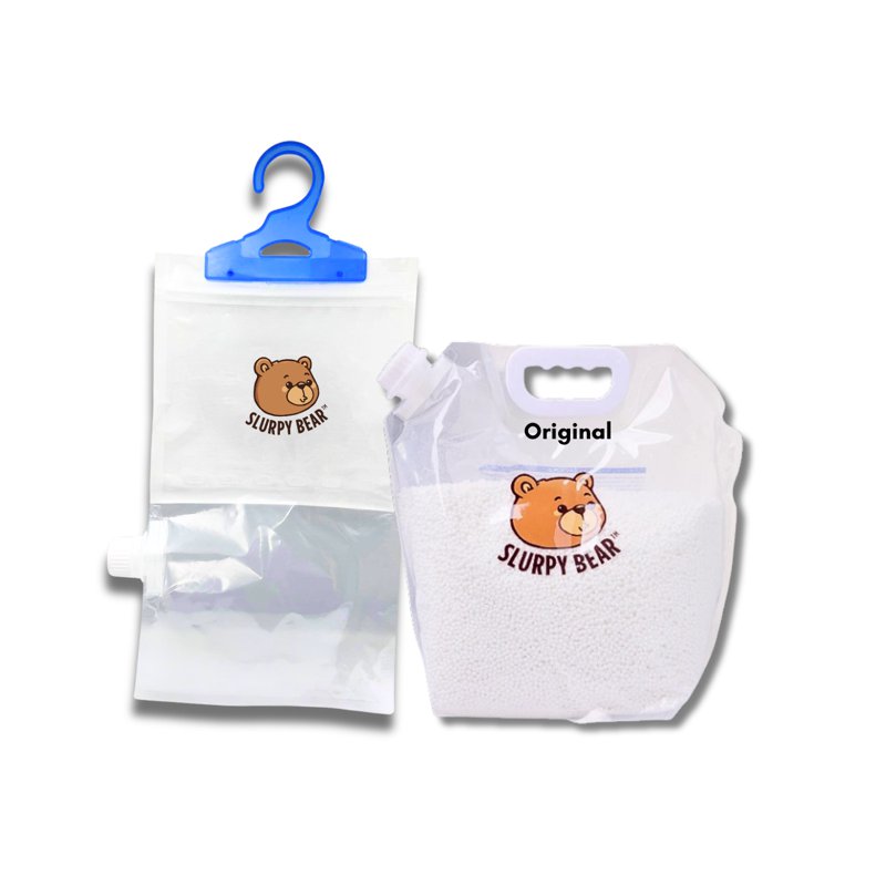 Slurpy Bear Refillable Hanging Dehumidifier Bundle 1 S