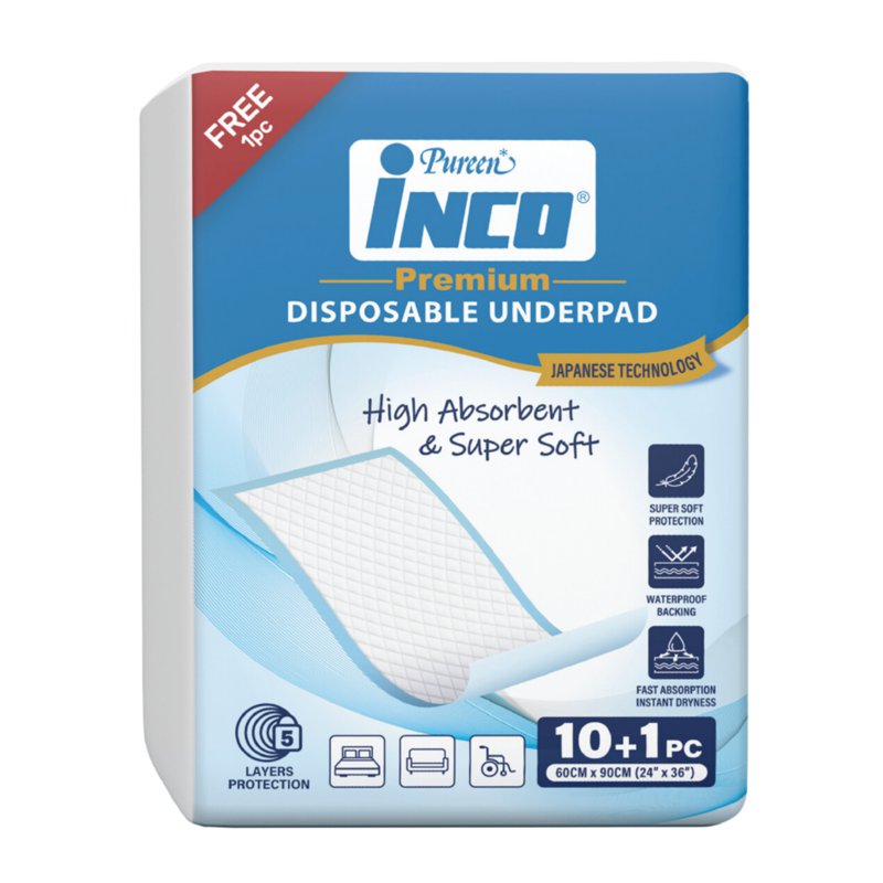 Pureen INCO Underpad 60cm x 90cm 11 S