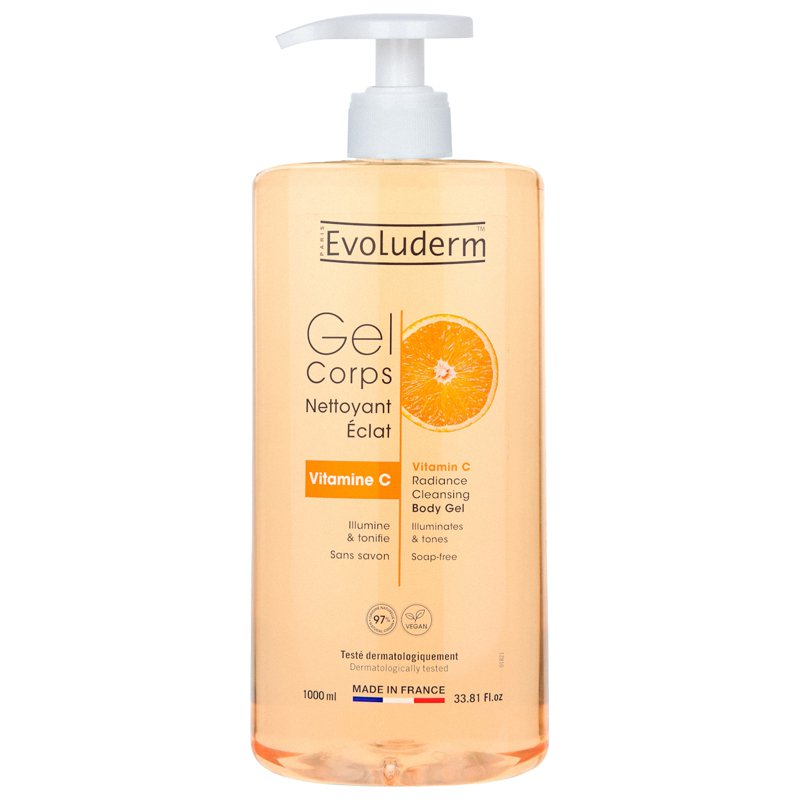 Evoluderm Vitamin C Cleansing Body Gel