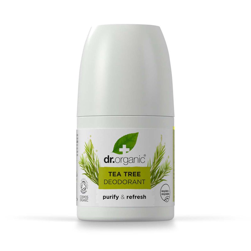 Dr. Organic Roll On Deodorant - Tea Tree