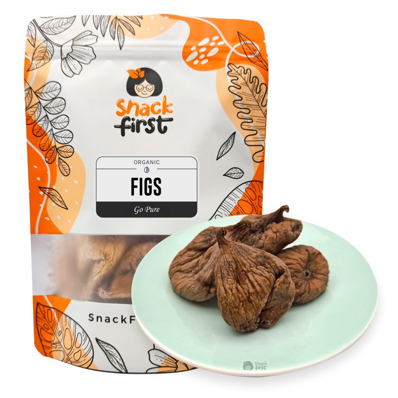 SnackFirst Dried Fruits - Organic Go Pure Figs