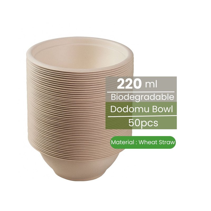 Dodomu Biodegradable Disposable Bowl 50 S