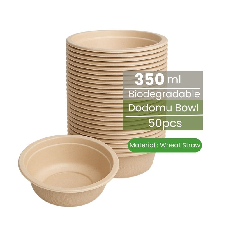 Dodomu Biodegradable Disposable Bowl 50 S