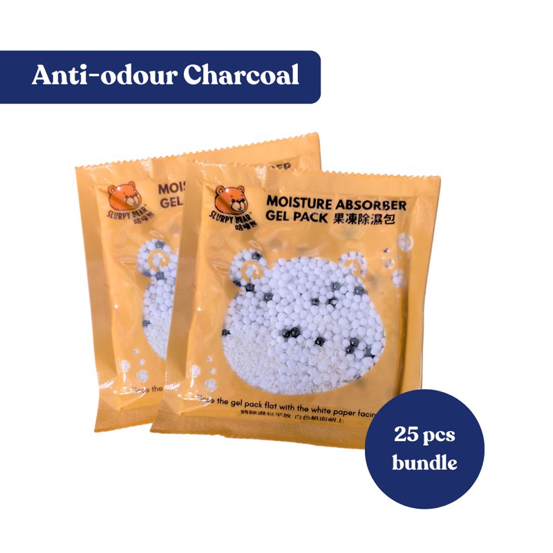 Slurpy Bear Moisture Absorber Gel Pack - Charcoal 25 S
