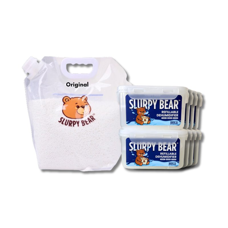 Slurpy Bear Dehumidifier Refill Starter Pack - Original 1 S