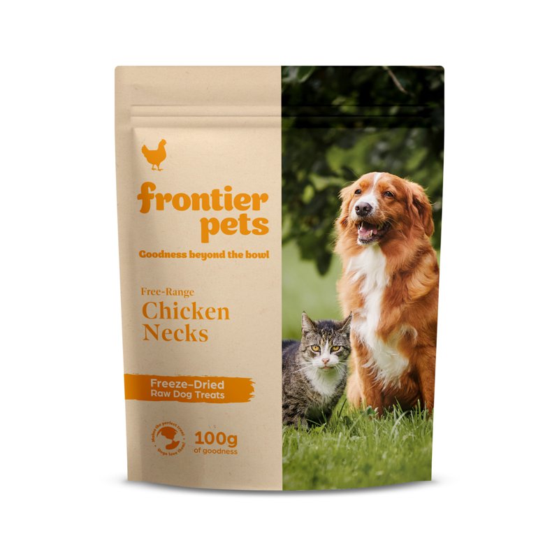 Frontier Free-Range Freeze-Dried Raw Treat - Chicken Neck