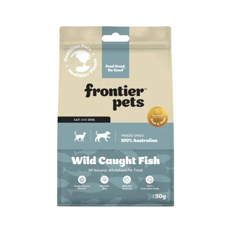 Frontier Freeze-Dried Treat - Wild-Caught Whole Bait Fish
