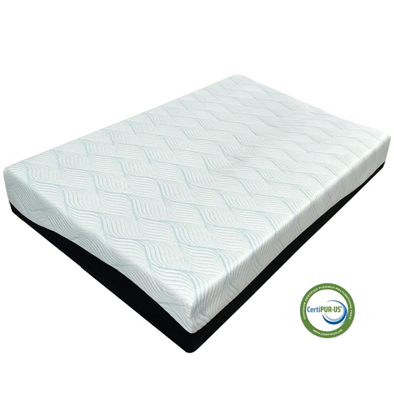 DREAMAX WAVA Cooling Gel Memory Foam Mattress 10" - Queen 1 S
