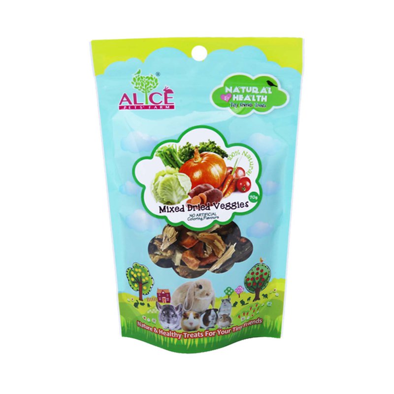Alice Pets' Farm Treat - Mixed Dried Veggies