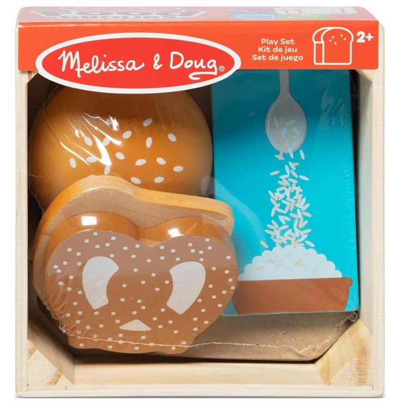 Melissa n Doug Wooden Food Group Play Set Grains