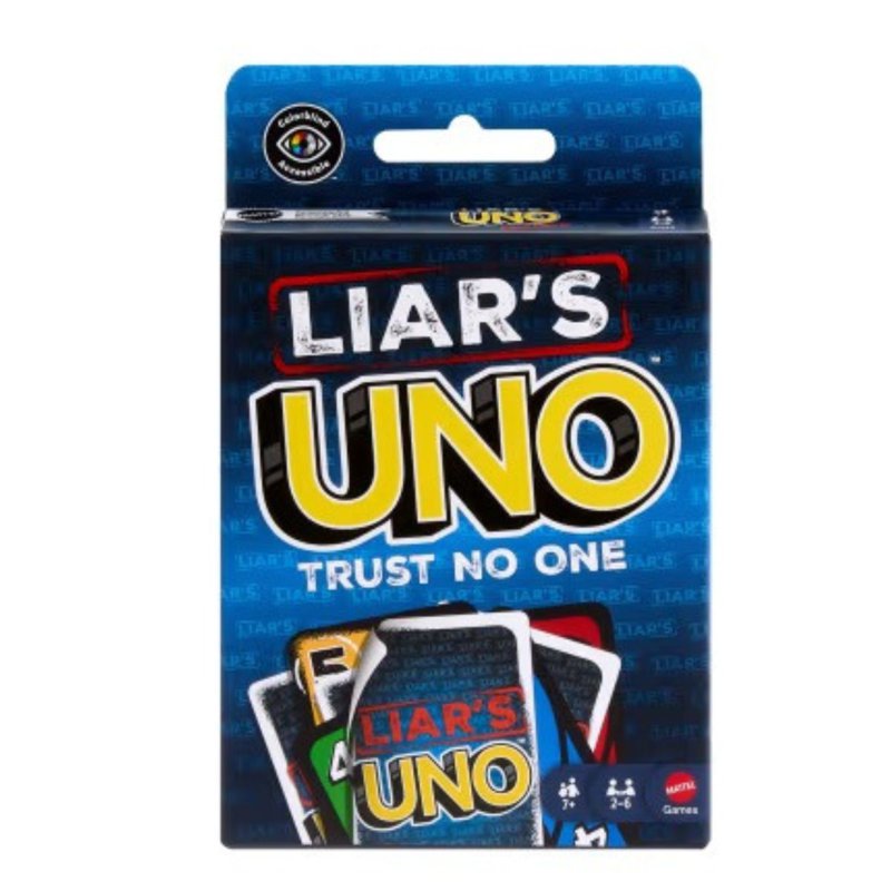 Mattel Games LIAR'S UNO 1 S
