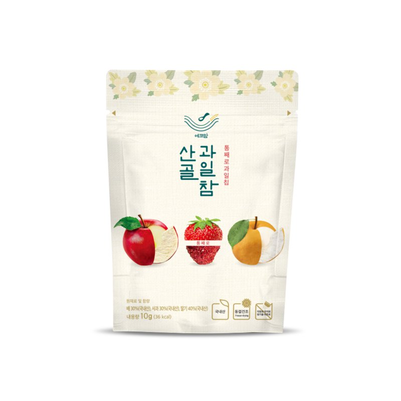 Ecomommeal Freeze Dried Fruit Chip - Trio Delight