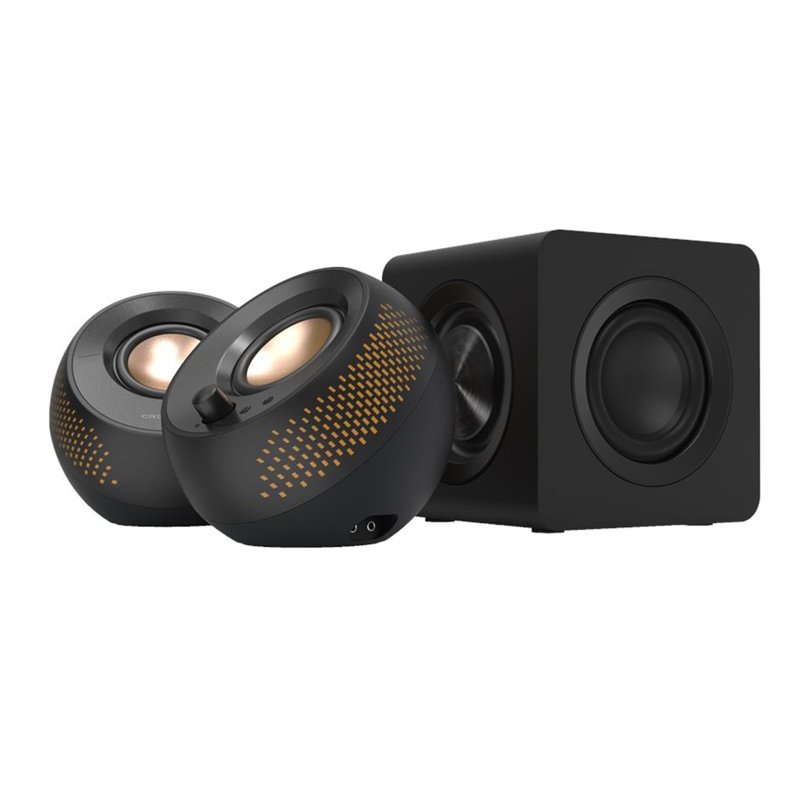 Creative Pebble X Plus 2.1 USB-C Computer Speakers Subwoofer 1 S