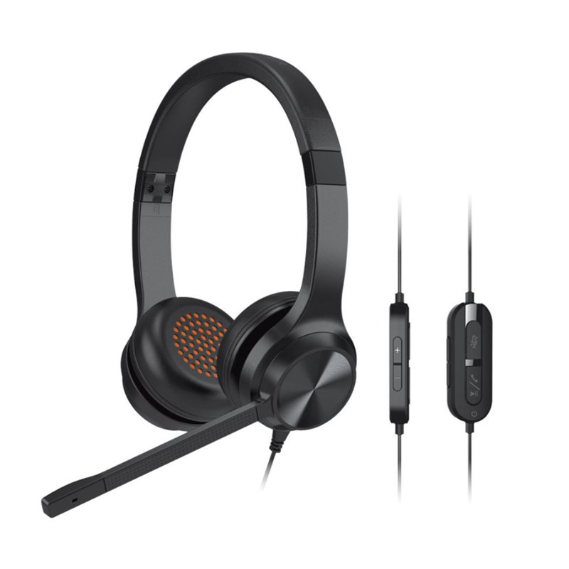 Creative Chat USB - On-Ear Headset Noise-Cancelling Boom Mic 1 S