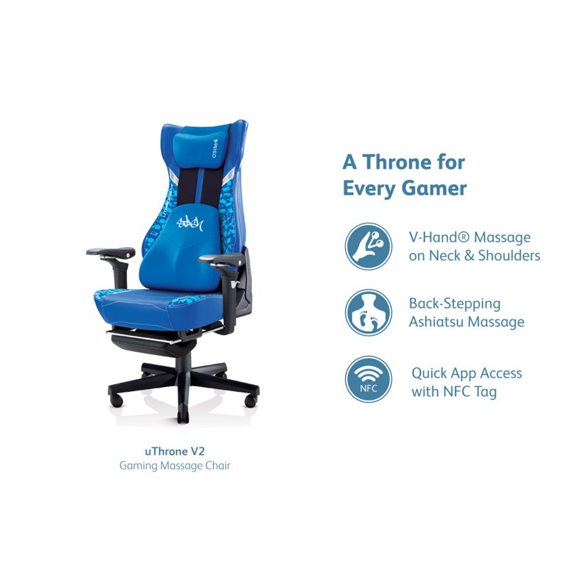 OSIM uThrone V2 (Stash) Gaming Massage Chair 1 S