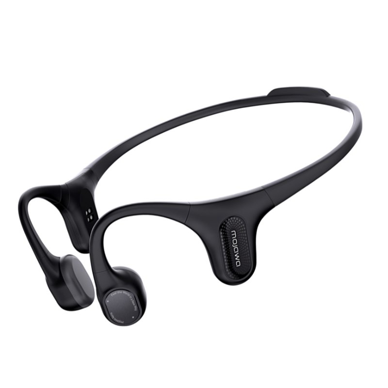 Mojawa Aerra Open Ear Bone Conduction Headphones - Black 1 S