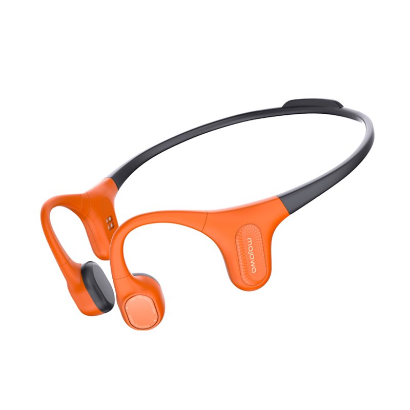 Mojawa Aerra Open Ear Bone Conduction Headphones - Orange 1 S