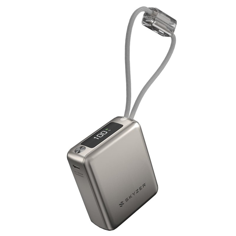 Skyzer PB256 PowerCube 10,000MaH Powerbank - Champagne Gold 1 S