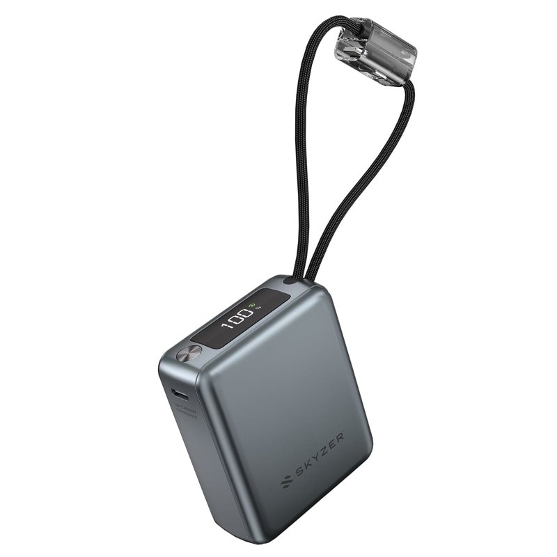Skyzer PB256 PowerCube 10,000MaH Powerbank - Grey 1 S