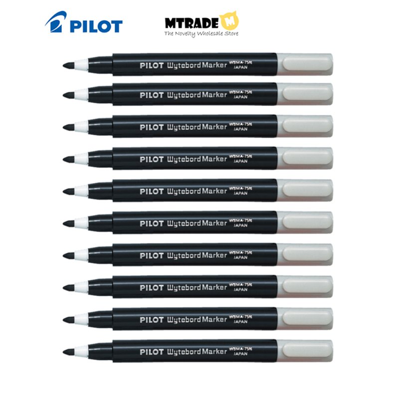 Pilot Children Whiteboard Marker (Black) WBMA-7SN-B 10 S