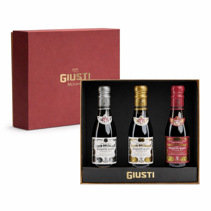 Giusti Vinegar - Gift Box 3 x 1 S