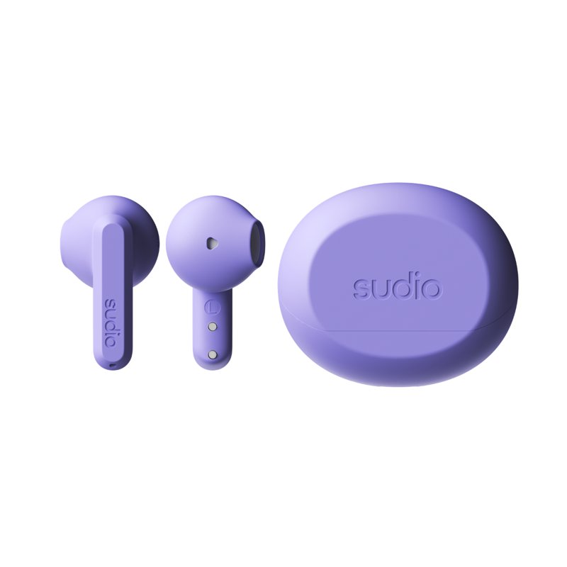 Sudio A3 TWS Earbuds - Purple 1 S