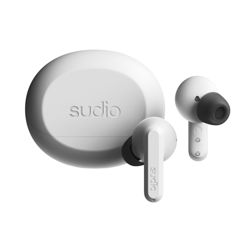 Sudio A3 Pro TWS Earbuds - White 1 S