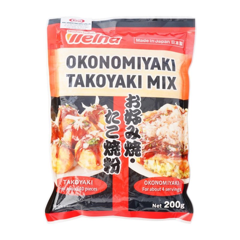 Kirei Nissin Okonomiyaki Takoyaki Japan Flour Mix Pack