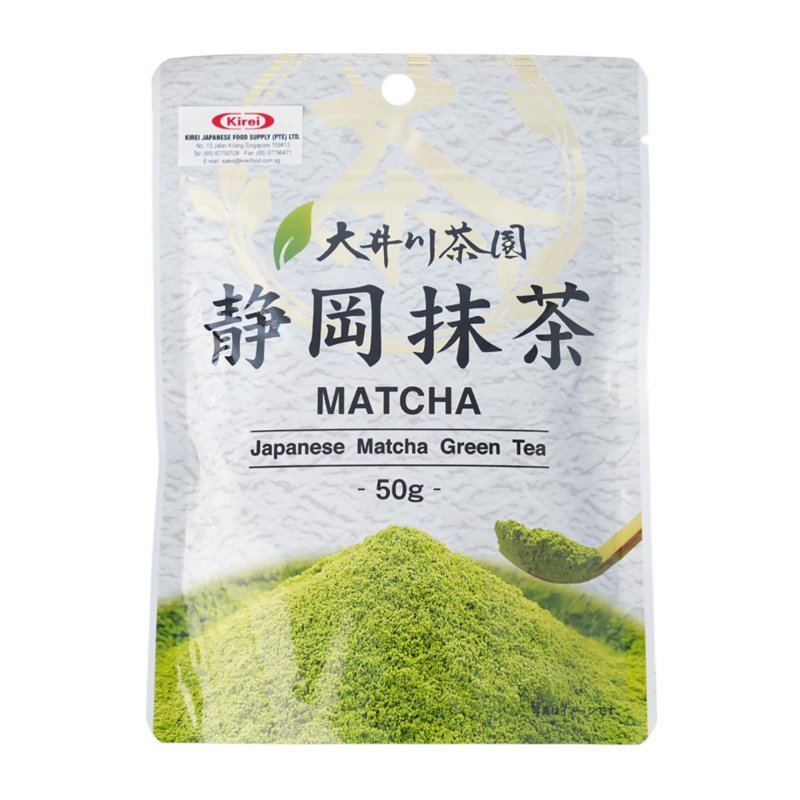 Kirei Oigawa Chaen Matcha Japan Green Tea Powder Resealable Pack