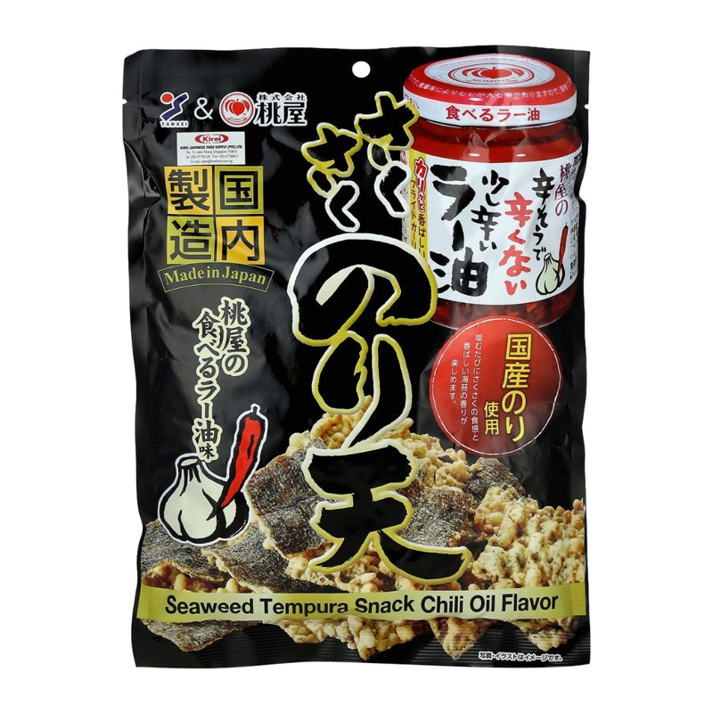 YAMAEI Japanese Seaweed Tempura Snack - Momoya Taberu Rayu