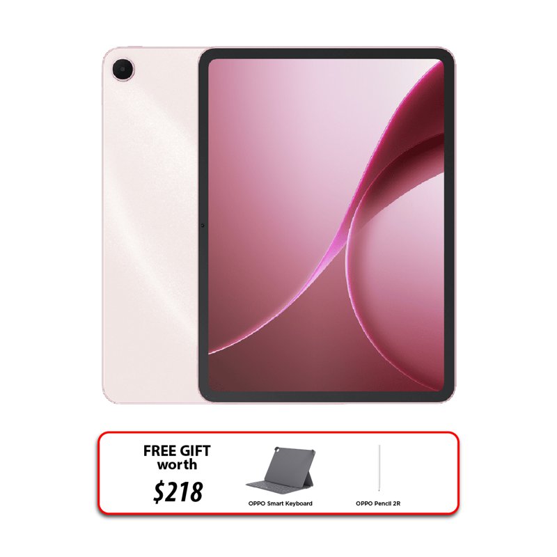 OPPO Pad 5 Matte Edition WiFi (8GB+256GB) - Aurora Pink 1 S